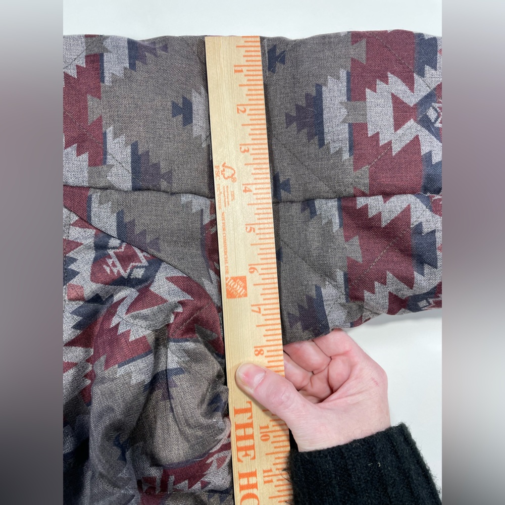 Pendleton reversible Aztec-Pattern or black faux … - image 14